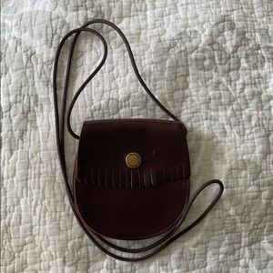 Mini Dr. Marten bag - wine color
